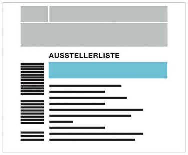 Ausstellerkatalog – Sponsorship